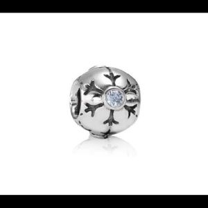 Snowflake Pandora Charm